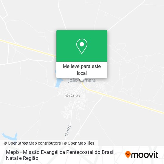 Mepb - Missão Evangélica Pentecostal do Brasil mapa