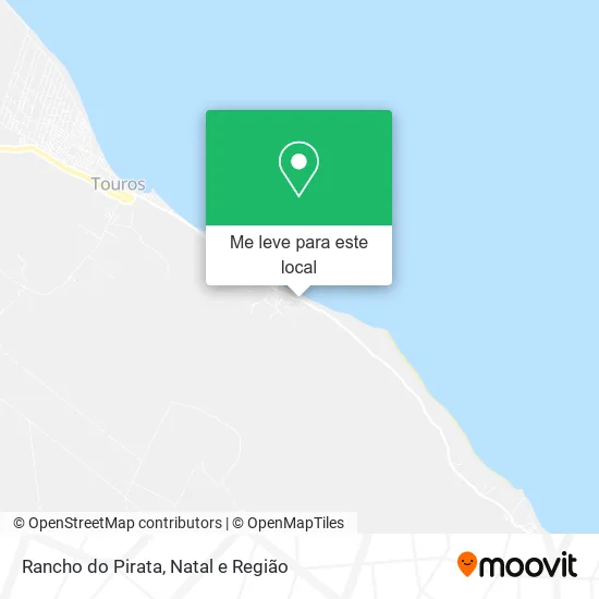 Rancho do Pirata mapa