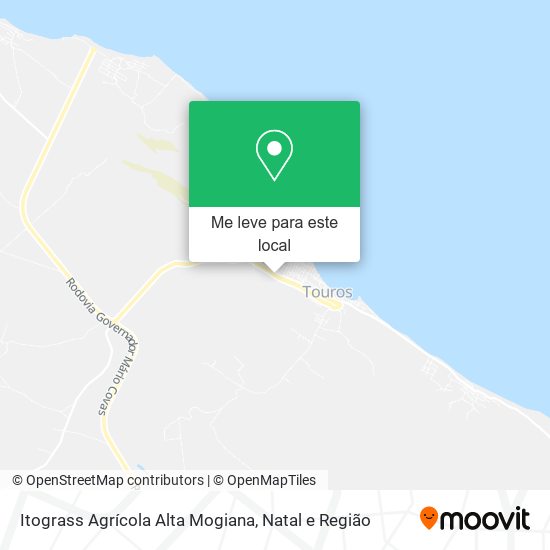 Itograss Agrícola Alta Mogiana mapa
