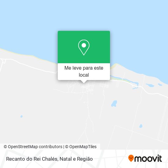 Recanto do Rei Chalés mapa
