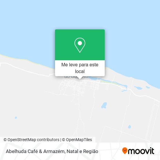 Abelhuda Café & Armazém mapa