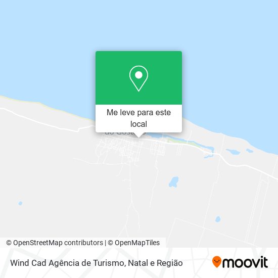 Wind Cad Agência de Turismo mapa