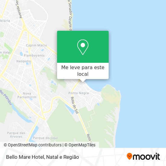 Bello Mare Hotel mapa