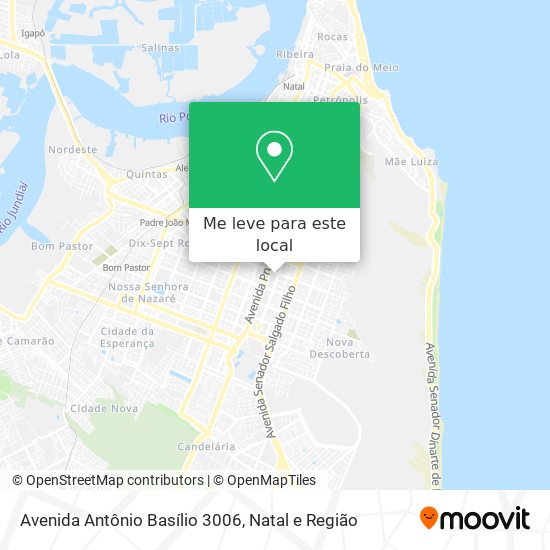 Avenida Antônio Basílio 3006 mapa