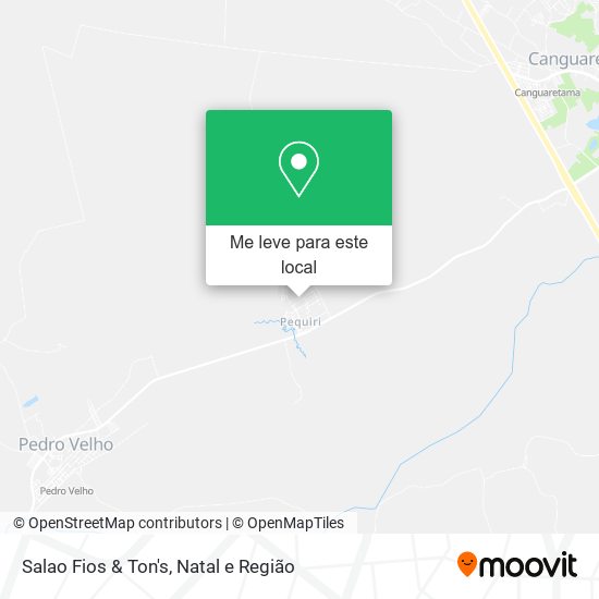 Salao Fios & Ton's mapa
