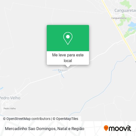 Mercadinho Sao Domingos mapa