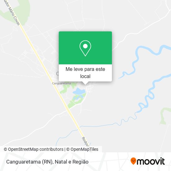 Canguaretama (RN) mapa