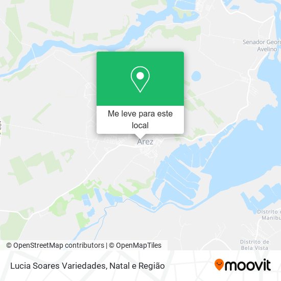 Lucia Soares Variedades mapa