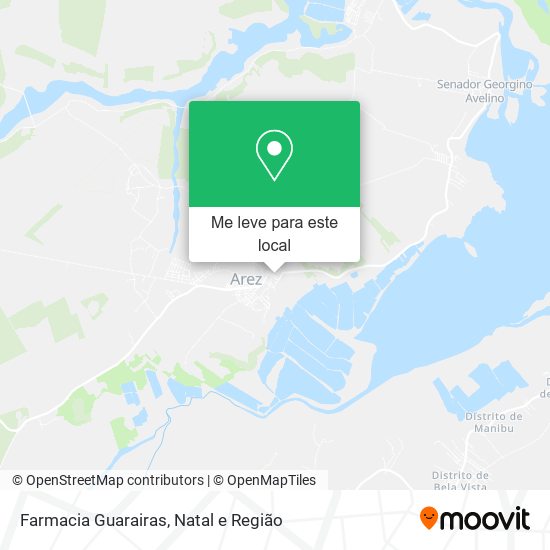 Farmacia Guarairas mapa