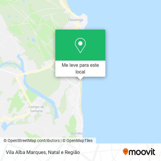 Vila Alba Marques mapa