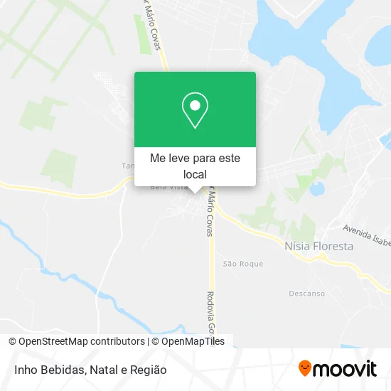 Inho Bebidas mapa