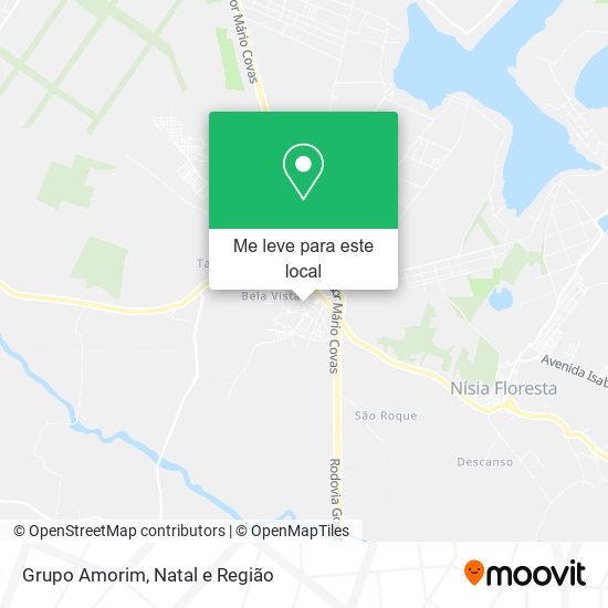 Grupo Amorim mapa
