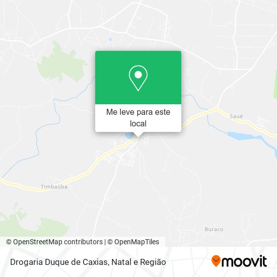 Drogaria Duque de Caxias mapa