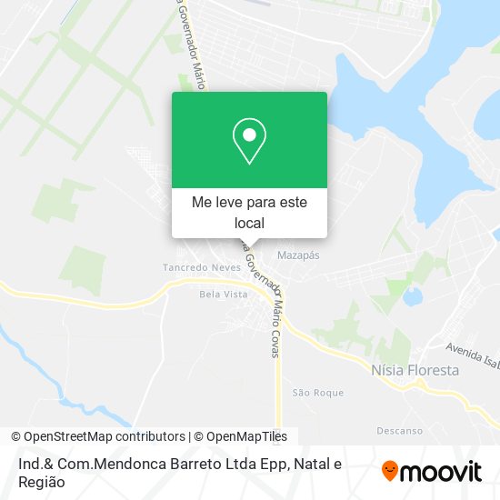 Ind.& Com.Mendonca Barreto Ltda Epp mapa