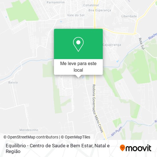 Equilibrio - Centro de Saude e Bem Estar mapa