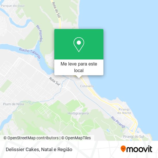 Delissier Cakes mapa