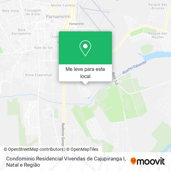 Condominio Residencial Vivendas de Cajupiranga I mapa