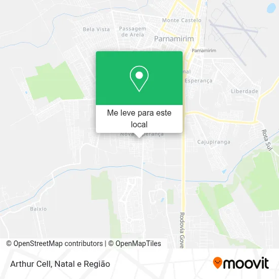 Arthur Cell mapa