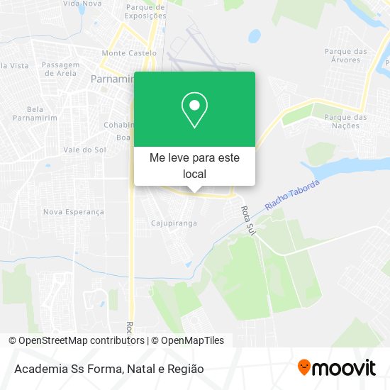 Academia Ss Forma mapa