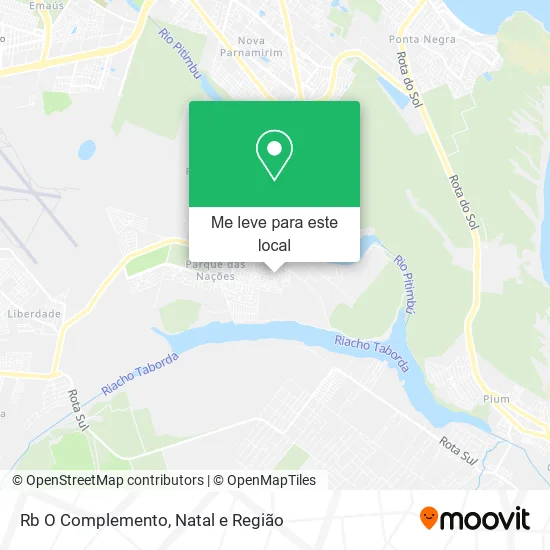 Rb O Complemento mapa