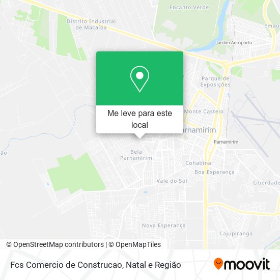 Fcs Comercio de Construcao mapa