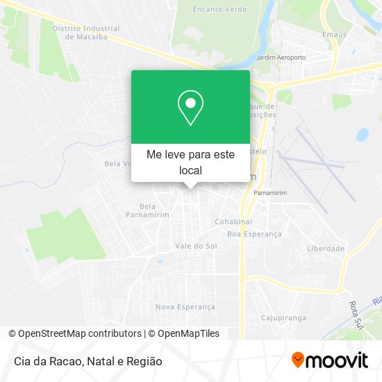 Cia da Racao mapa