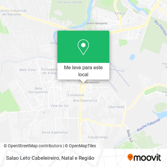 Salao Leto Cabeleireiro mapa