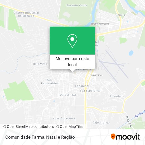 Comunidade Farma mapa