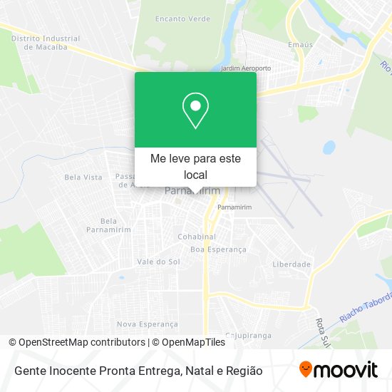 Gente Inocente Pronta Entrega mapa