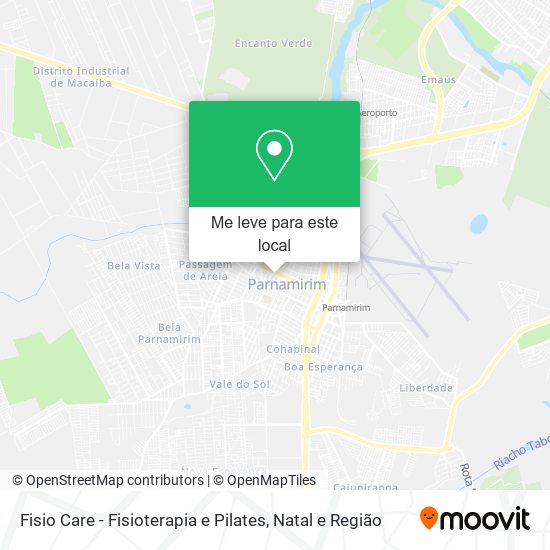 Fisio Care - Fisioterapia e Pilates mapa