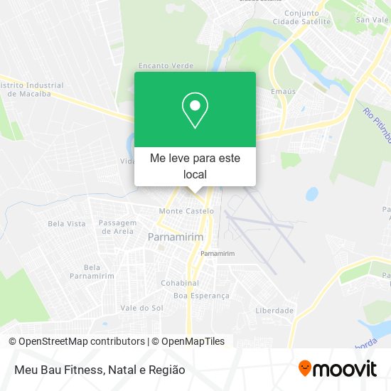 Meu Bau Fitness mapa