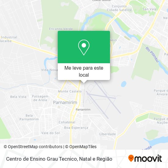 Centro de Ensino Grau Tecnico mapa