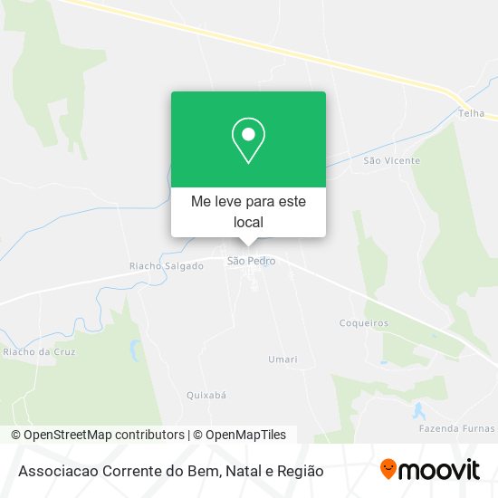 Associacao Corrente do Bem mapa