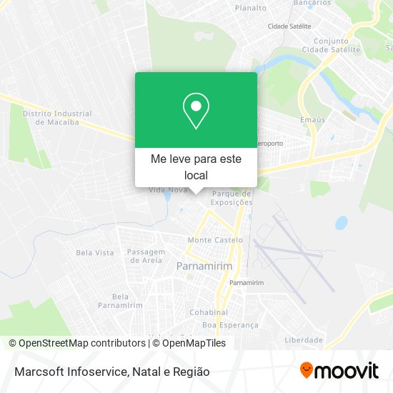 Marcsoft Infoservice mapa