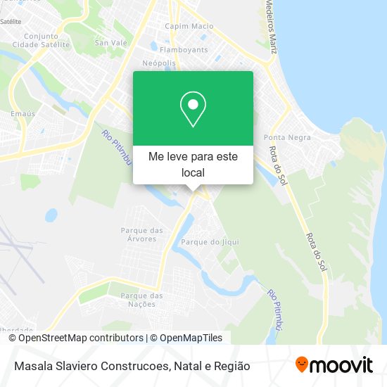 Masala Slaviero Construcoes mapa