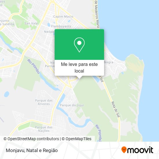 Monjavu mapa