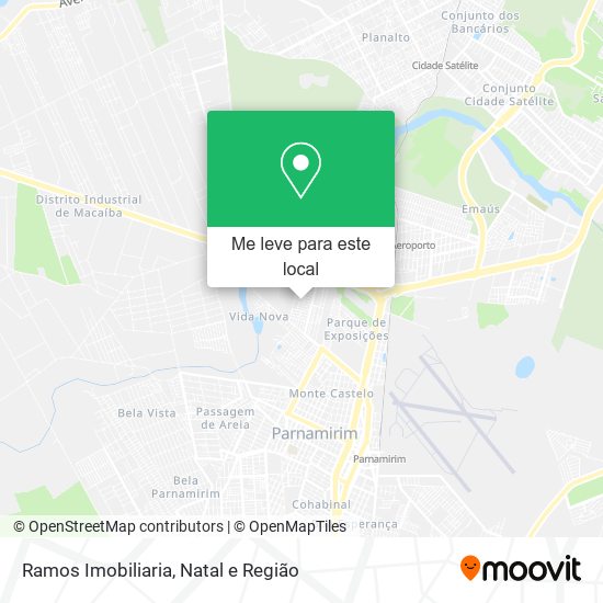 Ramos Imobiliaria mapa