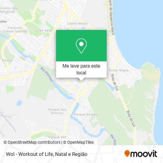 Wol - Workout of Life mapa