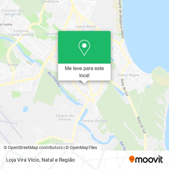Loja Vira Vício mapa