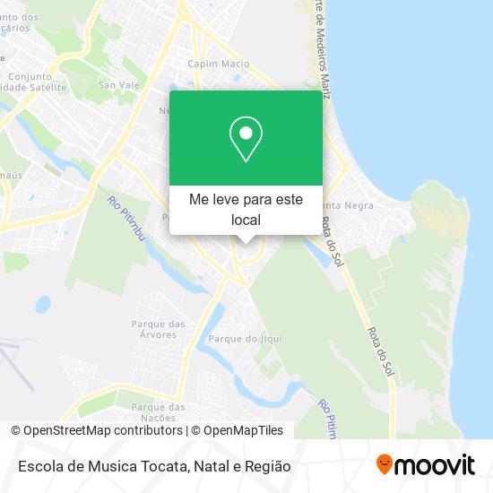 Escola de Musica Tocata mapa