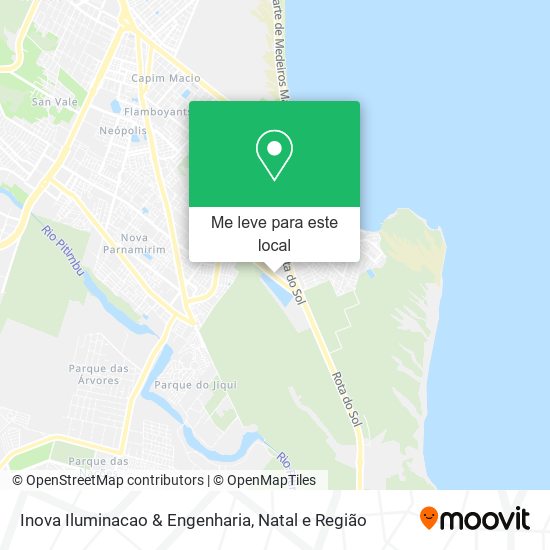 Inova Iluminacao & Engenharia mapa