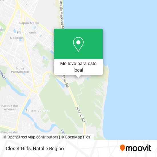 Closet Girls mapa