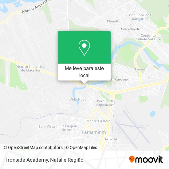 Ironside Academy mapa