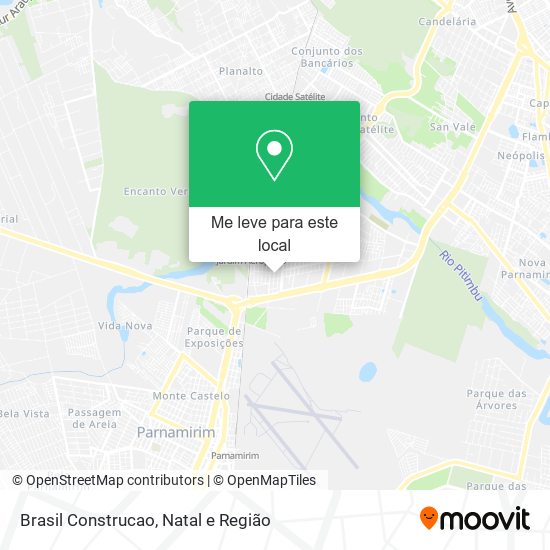 Brasil Construcao mapa