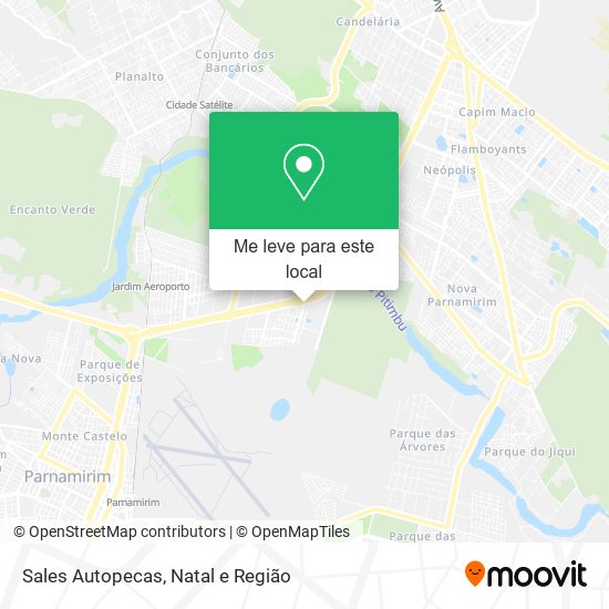 Sales Autopecas mapa