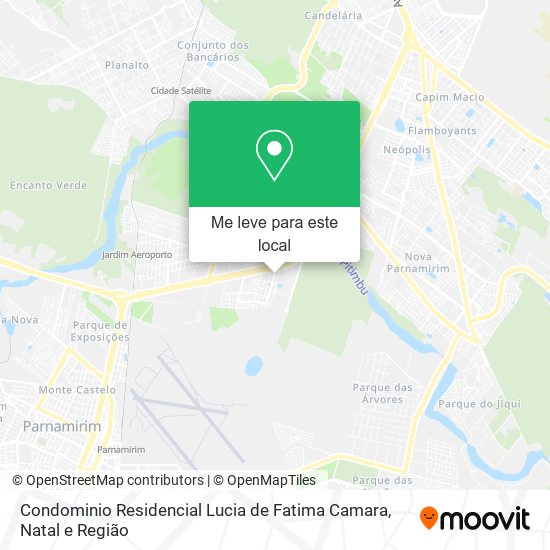 Condominio Residencial Lucia de Fatima Camara mapa