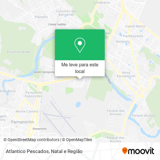 Atlantico Pescados mapa