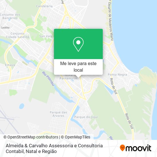 Almeida & Carvalho Assessoria e Consultoria Contabil mapa