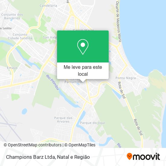 Champions Barz Ltda mapa