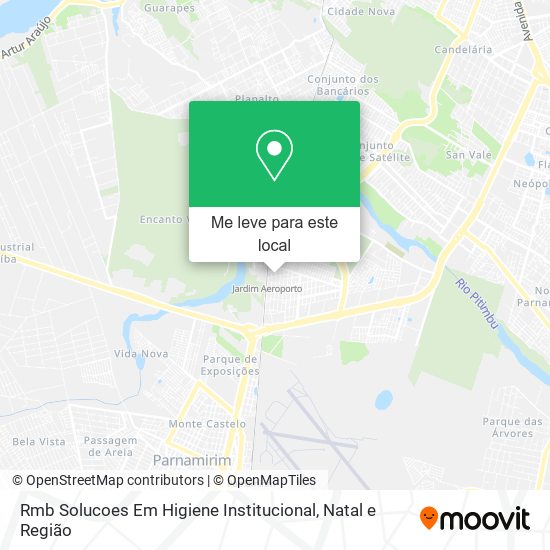 Rmb Solucoes Em Higiene Institucional mapa